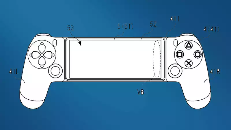 It is possible that Sony is just working on a Playstation phone controller like this