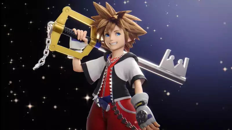 Sora of kingdom hearts is the ultimate character of final smash Bros