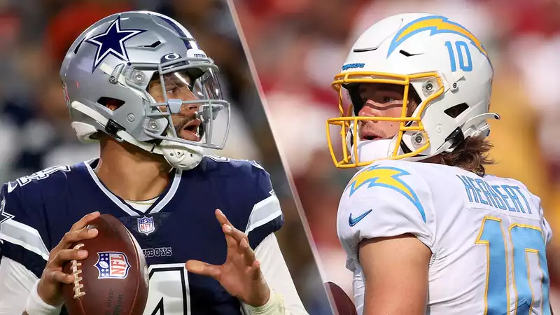 Cowboys vs Chargers Live Stream: How to Watch NFL Week 2 Games Online