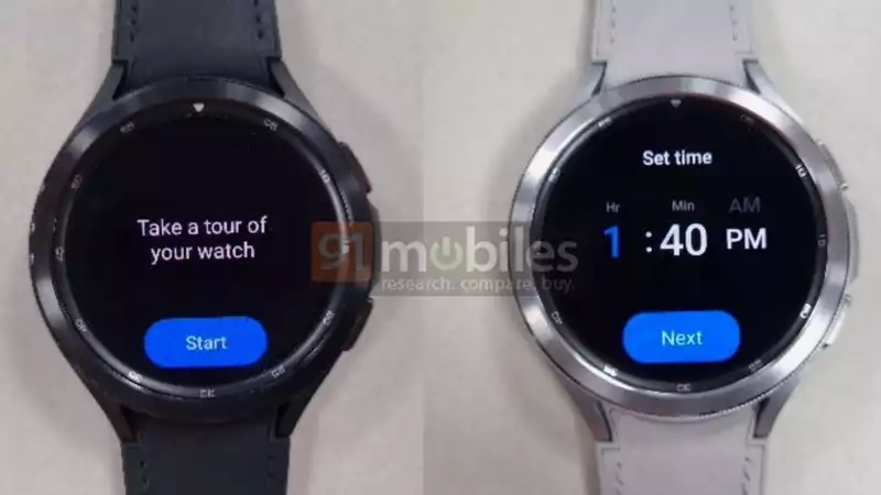 This could be the Samsung Galaxy Watch 4 Classic