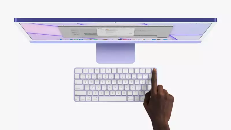 Forget IMac2021 - The Apple Touch ID keyboard works with all M1Mac