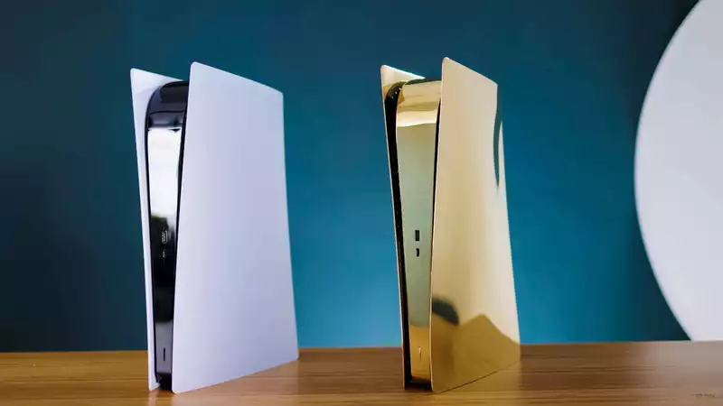 This PS5 in gleaming brass is simply stunning